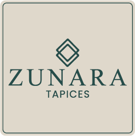 ZUNARA tapices, logo CREMA