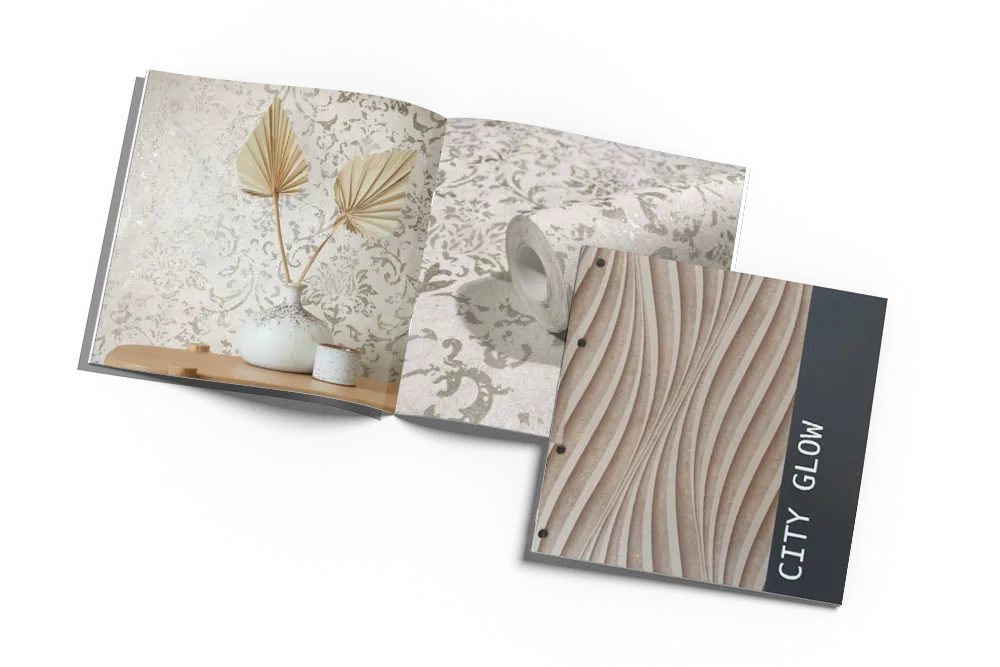 Colección CITY GLOW de Zunara tapices marburg